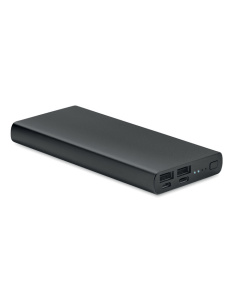 Caricatore in alluminio riciclato ricarica veloce 10000 mAh