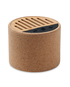 Cassa wireless BoostAudio con sughero e bamboo