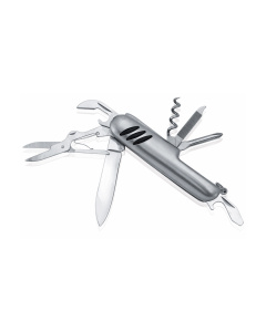 Coltello tascabile multifunzione in metallo con 11 funzioni