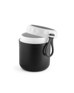 Contenitore termico 380 ml con maniglia in silicone