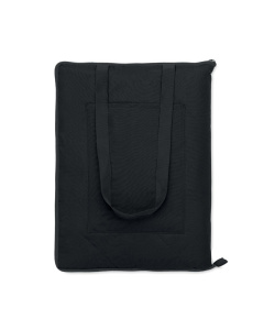 Coperta da picnic pieghevole con tracolla e tasca