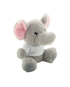 Elefante con maglia bianca da stampare