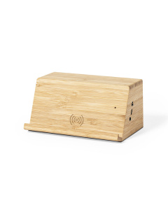 Elegante cassa con base di ricarica wireless 