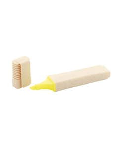 Evidenziatore in plastica eco di paglia di grano con cappuccio