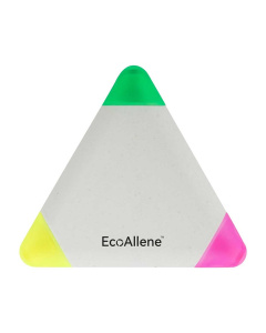 Evidenziatore triangolare in plastica riciclata