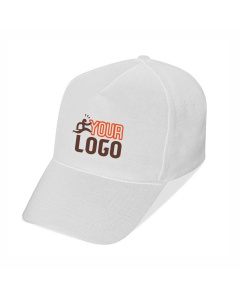 Cappellino golf 5 pannelli jersey leggero e traspirante