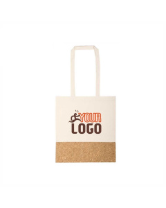 Borsa shopper in cotone e sughero 135 gr