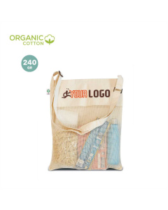 Tracolla in cotone organico | 39 x 49 cm | 240 g