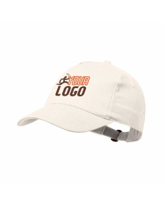 Cappellino baseball 5 pannelli in cotone riciclato