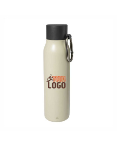 Borraccia termica in acciaio riciclato con moschettone 500 ml