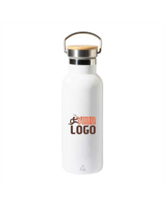 Borraccia termica 500 ml in acciaio riciclato per sublimazione