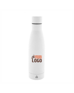 Borraccia eco 750 ml in acciaio riciclato finitura gommata