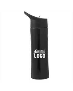 Borraccia sportiva con beccuccio in Acciaio 750 ml con stampa