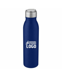 Borraccia sportiva 700 ml in Acciaio con anello in metallo