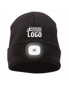 Berretto con luce LED da personalizzare