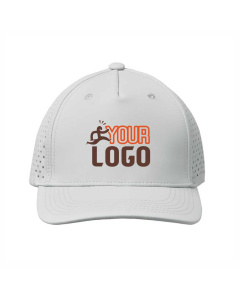 Cappellino sportivo 5 pannelli in poliestere traspirante