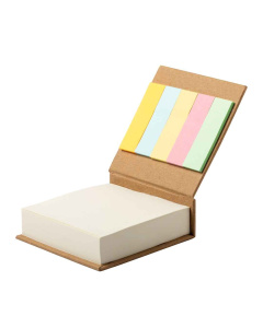 Gadget post it con copertina in cartone riciclato