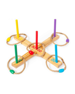 Gioco di mira in legno
