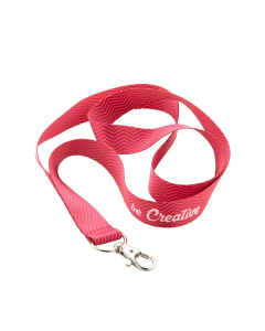 Lanyard 20mm in RPET personalizzabile con stampa su entrambi i lati