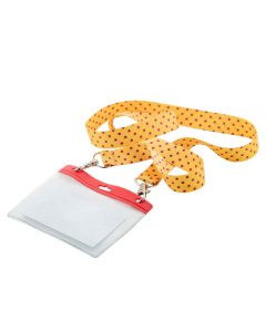 Lanyard con doppio moschettone 20mm