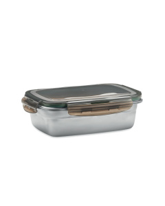 Lunch box in acciaio riciclato personalizzabile 850 ml