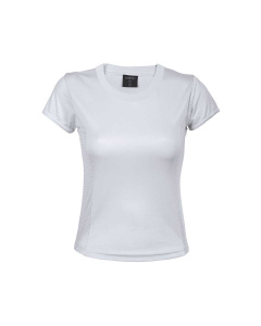 Maglietta tecnica sportiva donna con logo