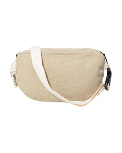 Marsupio in cotone e poliestere riciclato con zip