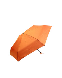 Mini ombrello antivento in Rpet e manico in bambù