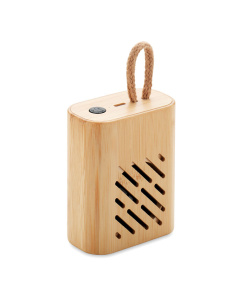 Mini speaker in bamboo con Bluetooth 3W