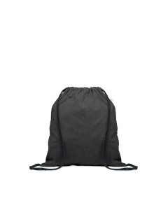 Zainetto coulisse in cotone riciclato e RPET 140g