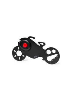 Multiutensile torcia a forma di moto 11 funzioni