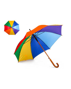 Ombrello arcobaleno personalizzabile con logo