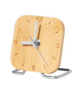 Orologio da tavolo in bambù personalizzato