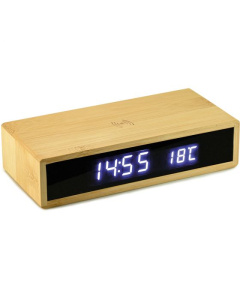 Orologio sveglia con base charger