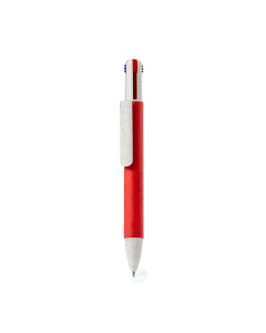 Penna 4 in 1 in cartone riciclato colorato