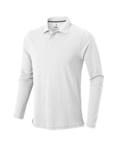 Polo personalizzata a manica lunga da uomo