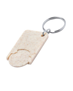 Portachiavi con gettone personalizzabile