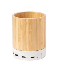 Portapenne multifunzione  con caricatore wireless e hub USB