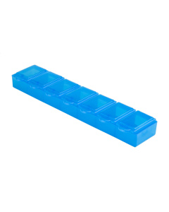 Portapillole settimanale in plastica personalizzabile