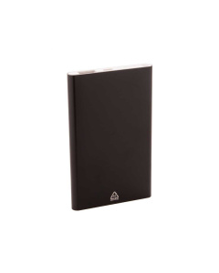 Power bank in alluminio riciclato, 4000 mAh, con USB e USB-C