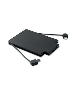 Power bank magnetico con cavi integrati 2500 mAh