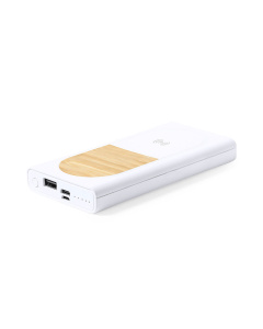 Power bank personalizzati in materiale riciclato