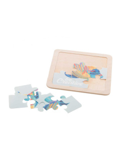 Puzzle promozionale in legno 9 pezzi