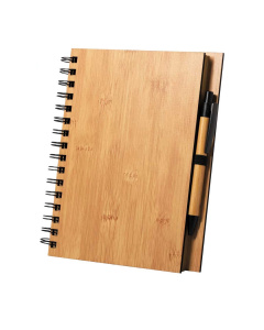 Quaderno ecologico personalizzato in bambù A5