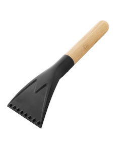 Raschia ghiaccio colorato con manico in bambù