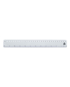 Righello da 30 cm in plastica riciclata