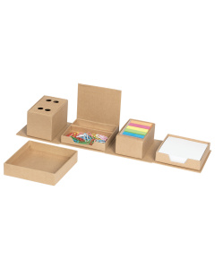 Set da scrivania in cartone