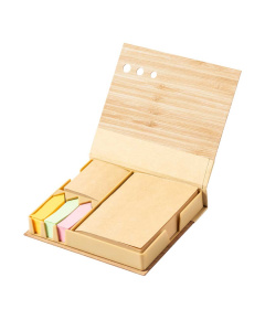 Set da scrivania con post-it e segna pagine
