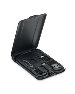 Set di cavetti con supporto telefono