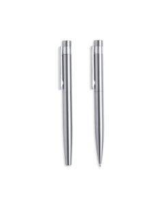 Set penna e roller in alluminio riciclato